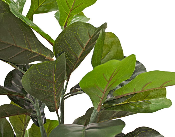PLANTA ARTIFICIAL HOJAS DE VIOLÍN GRANDE VERDE (1.45mts)