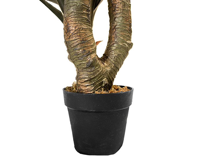 PLANTA ARTIFICIAL YUCCA 3 TRONCOS VERDE OSCURO (1.55mts)