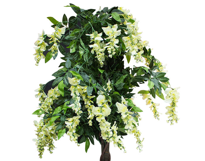 ÁRBOL ARTIFICIAL GLICINA BLANCO (1.20mts)