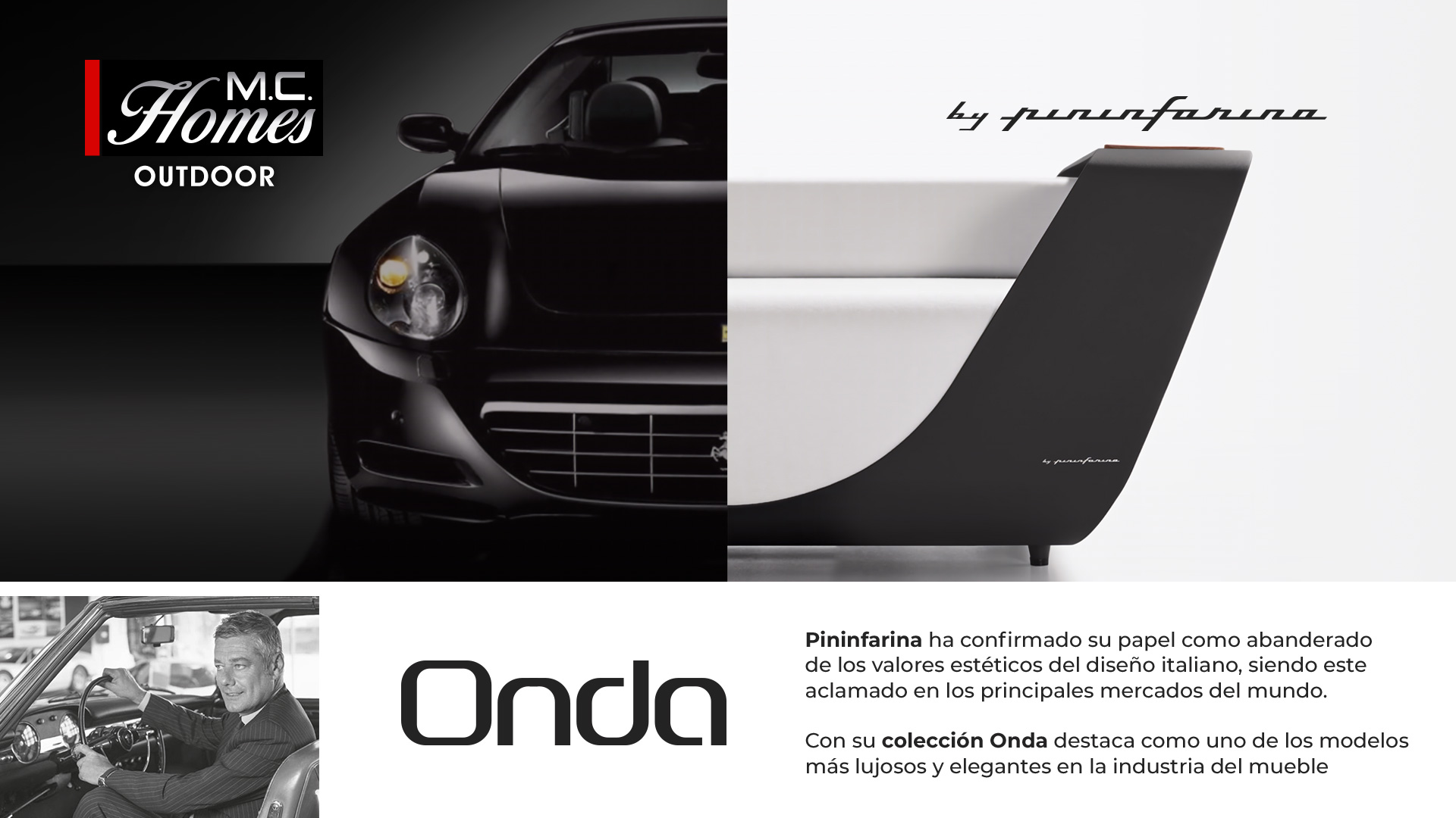 Colección ONDA by Pininfarina | Muebles de exterior | MCHomes