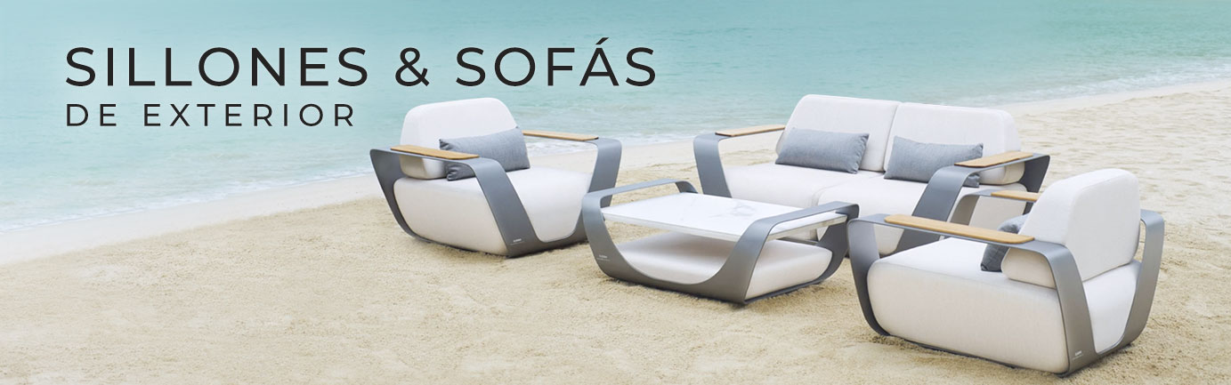 Sillones y Sofás de exterior | Muebles de exterior | MCHomes