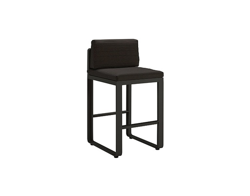 [MCH.SIL.0409] SILLA DE BAR AIRPORT PARA JARDÍN COLOR NEGRO