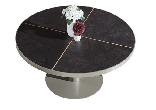 [MCH.MES.0458] MESA DE COMEDOR GENEVA PARA JARDÍN (128×90cm) - MOD. MCH.MES.0458