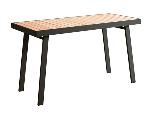 [MCH.MES.0459] MESA DE BAR NOFI PARA JARDÍN EN COLOR NEGRO