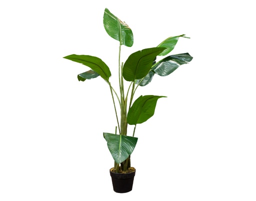 [MCH.PLT.0202] PLANTA ARTIFICIAL DECORATIVA PALMA VIAJERA (1.20mts)